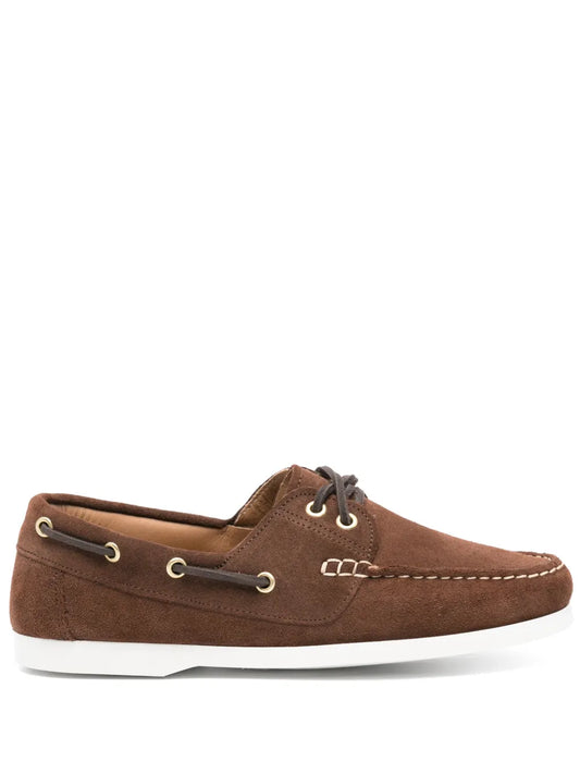 P.A.R.O.S.H. suede boat shoes