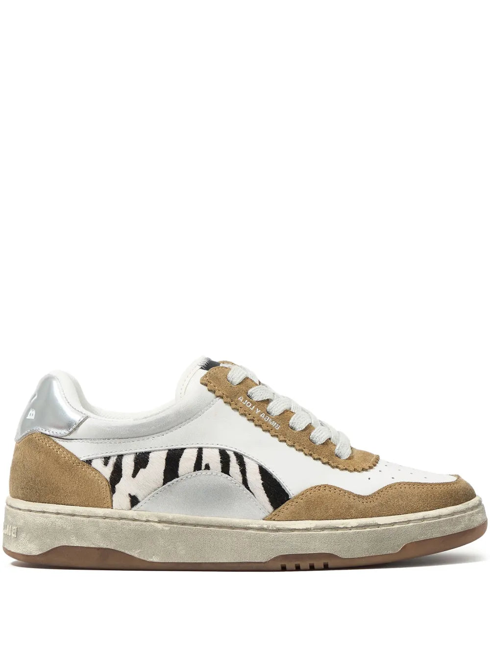 Bimba y Lola Cupsole leather sneakers