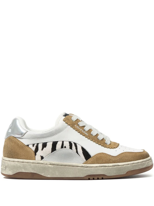 Bimba y Lola Cupsole leather sneakers