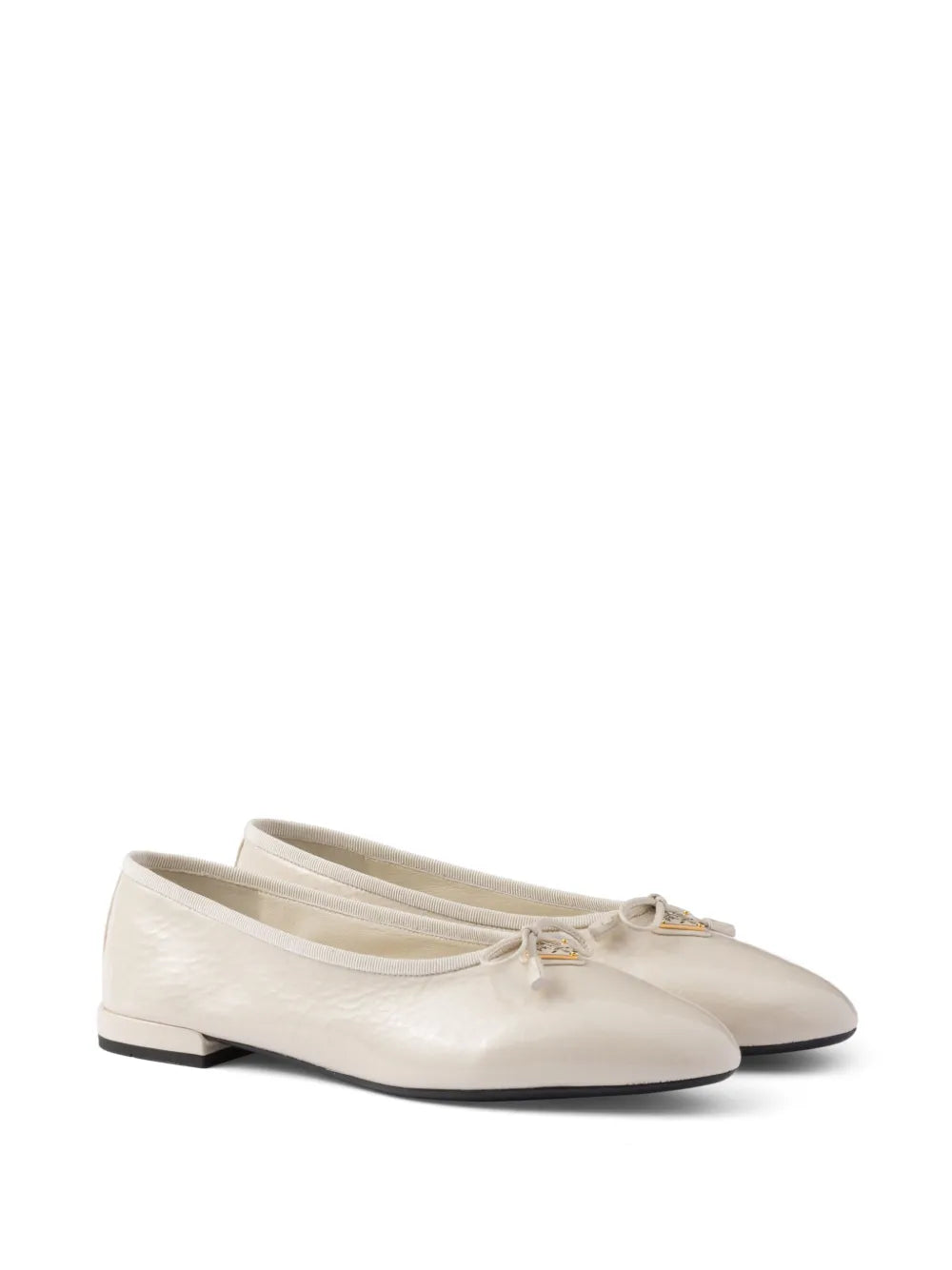 Prada leather ballerina shoes 