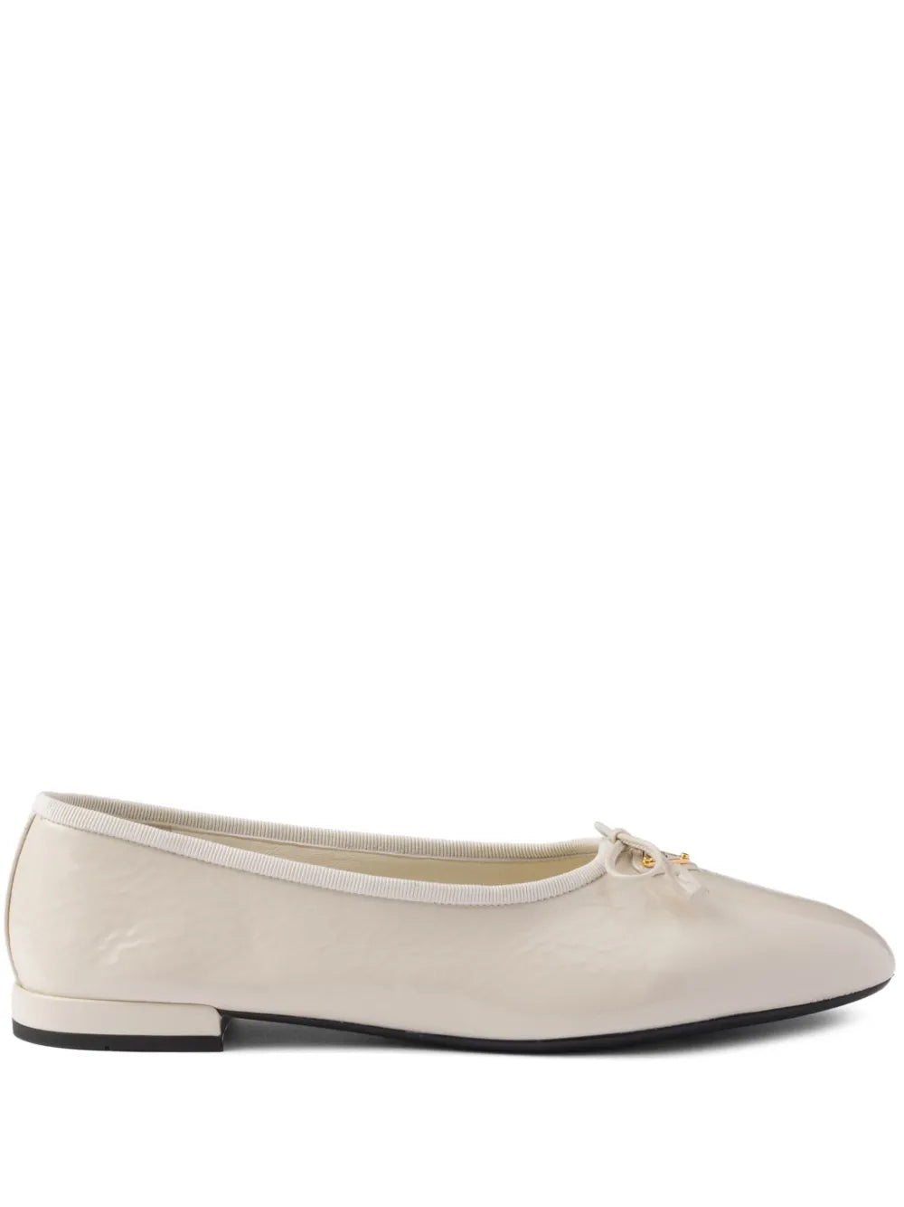 Prada leather ballerina shoes 