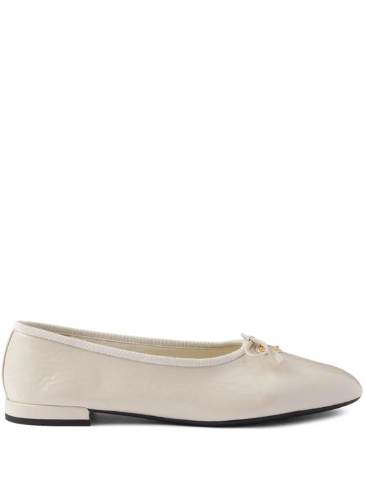 Prada leather ballerina shoes 