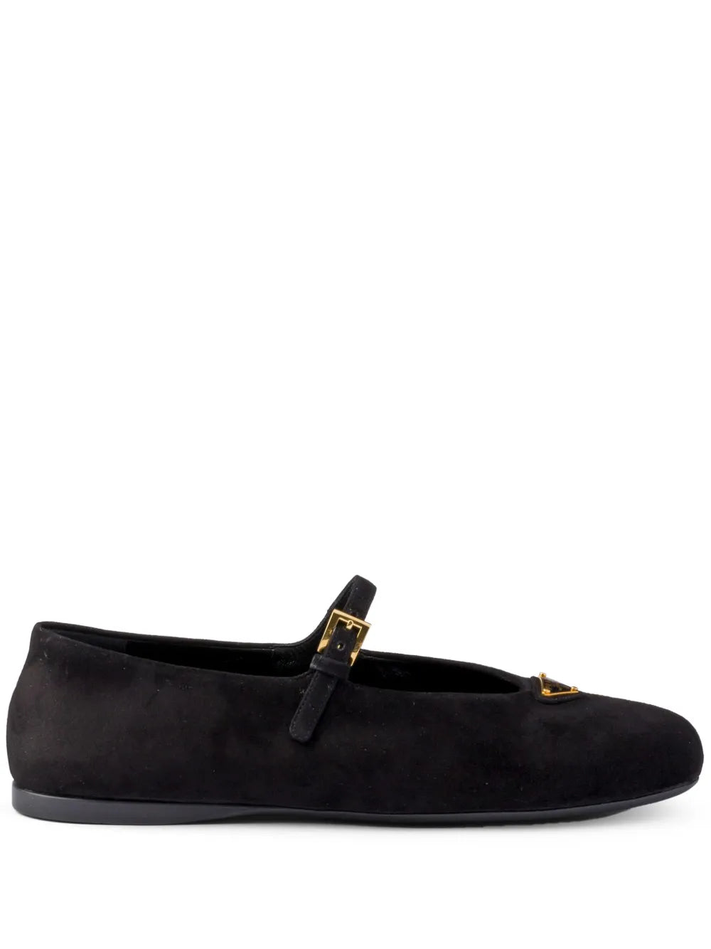 Prada suede ballerina shoes 