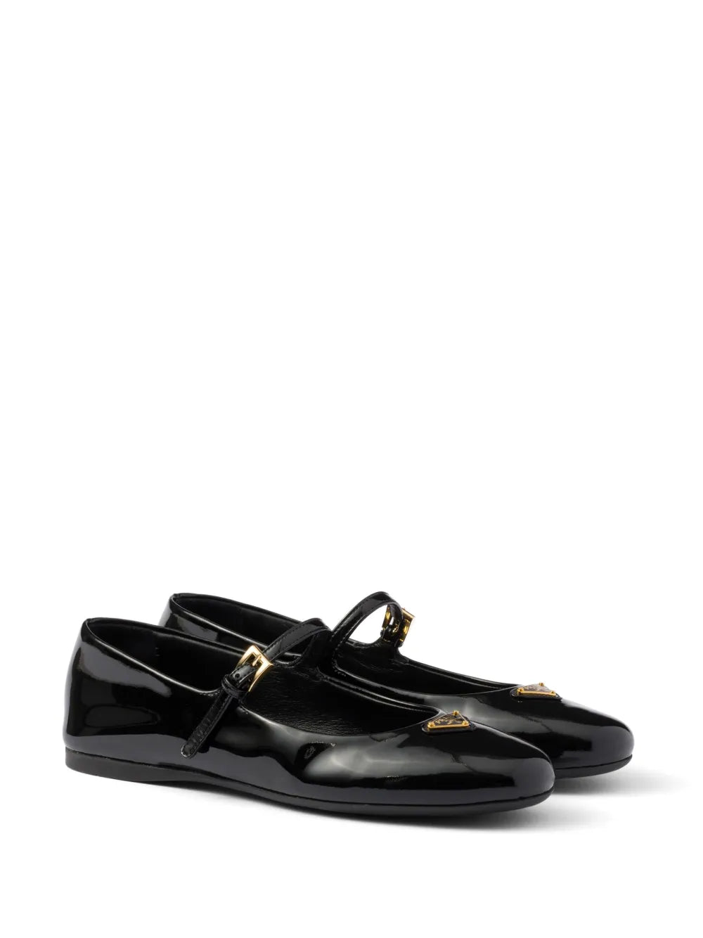 Prada leather ballerina shoes 