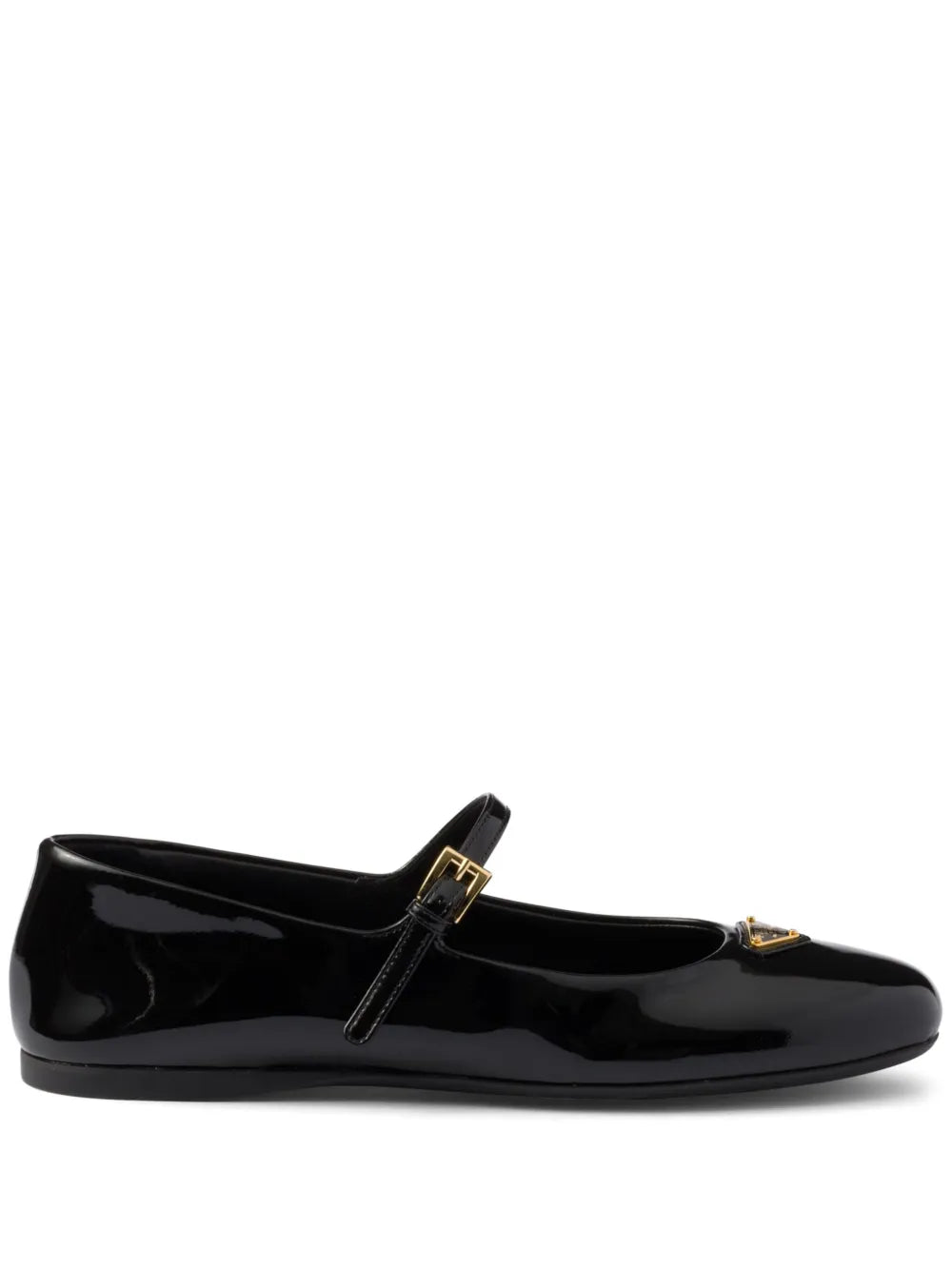 Prada leather ballerina shoes 