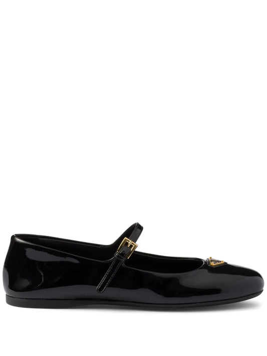 Prada leather ballerina shoes 