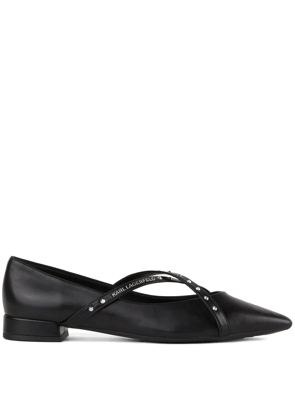 Karl Lagerfeld Kerrie Krosstrap ballerina shoes