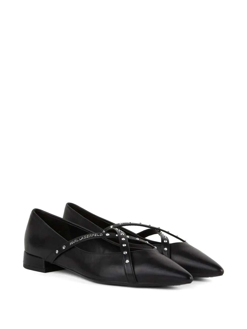 Karl Lagerfeld Kerrie Krosstrap ballerina shoes