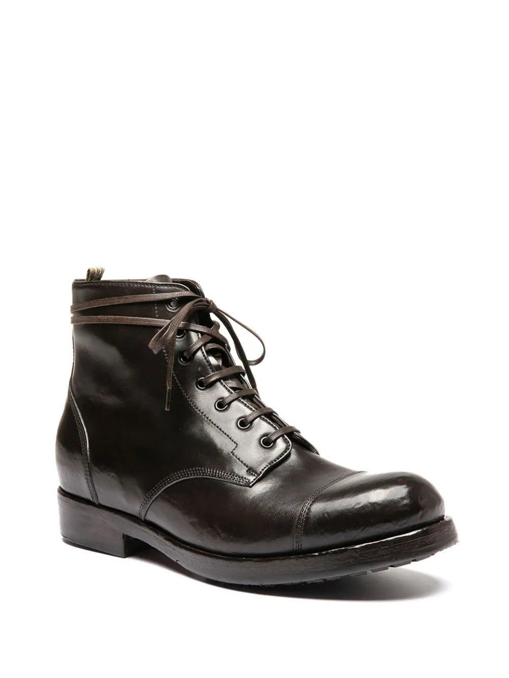 Officine Creative leather lace-up boots