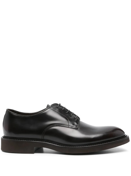 Doucal's leather Oxford shoes