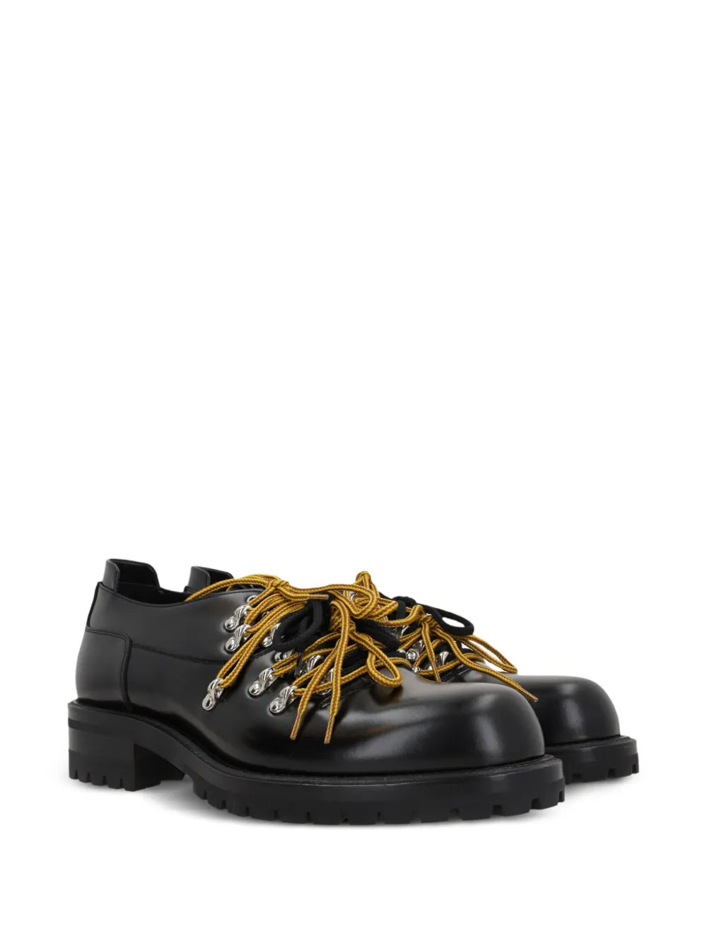 Namacheko Mountain brushed leather derby shoes