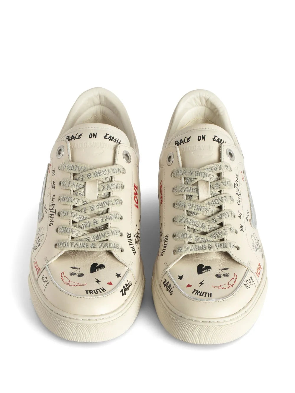 Zadig&Voltaire Fly On Love Tag trainers 