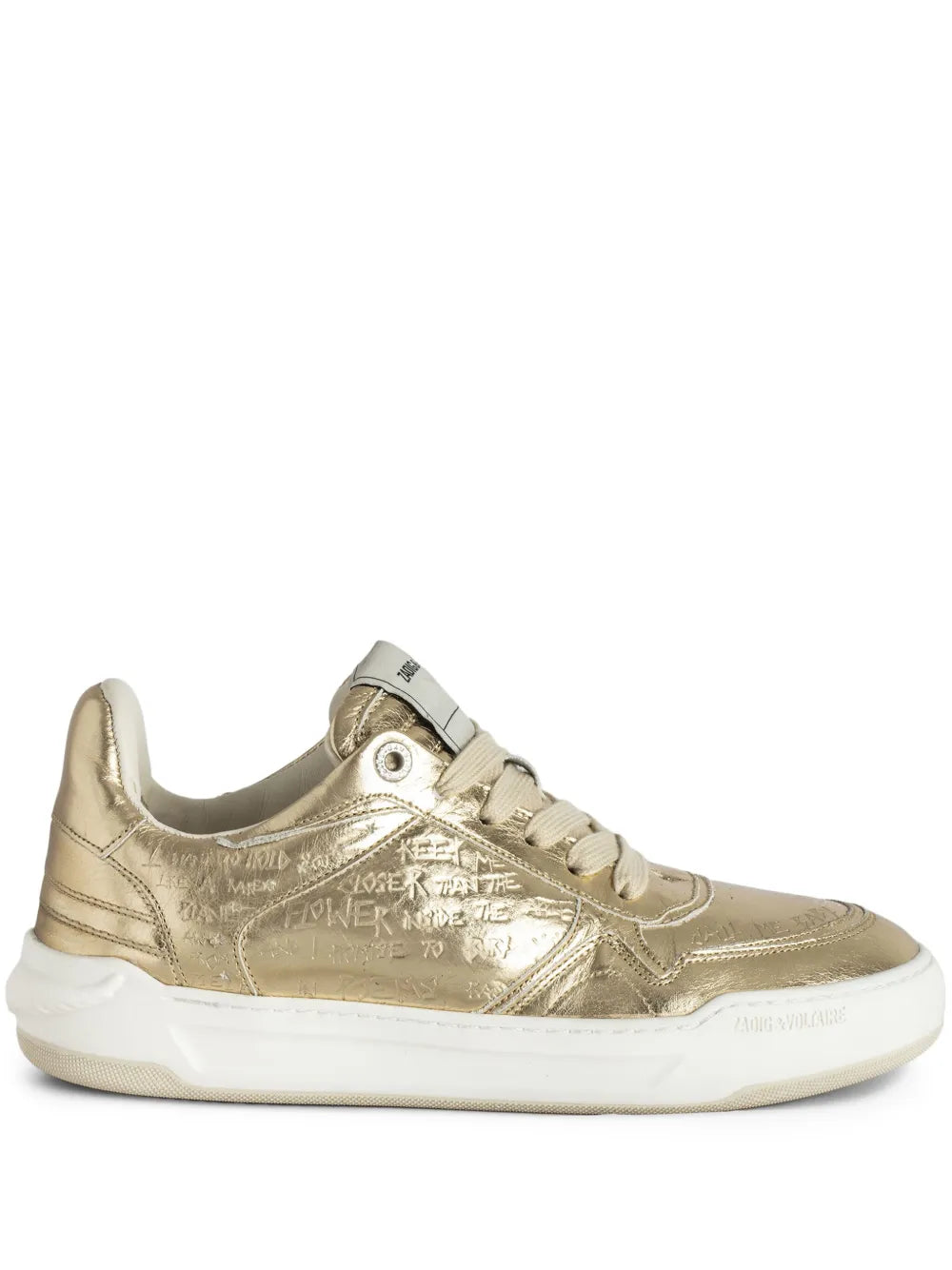 Zadig&Voltaire Wings Sneakers - Zadig & Voltaire - Leather - Gold