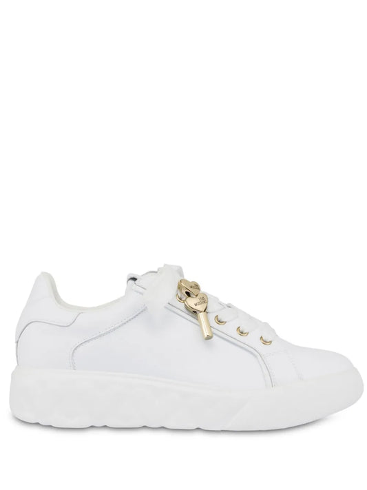 Love Moschino logo-charm lace-up sneakers
