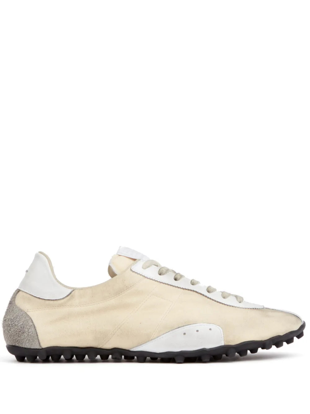 Maison Margiela leather lace-up trainers  