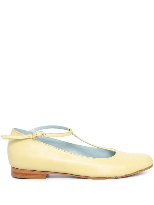 Sarah Chofakian leather ballerina shoes