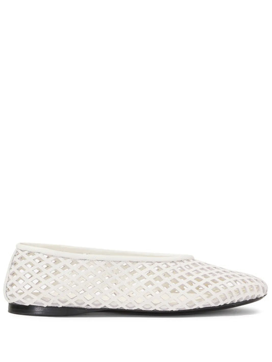 Proenza Schouler Tee Perforated ballerina shoes 