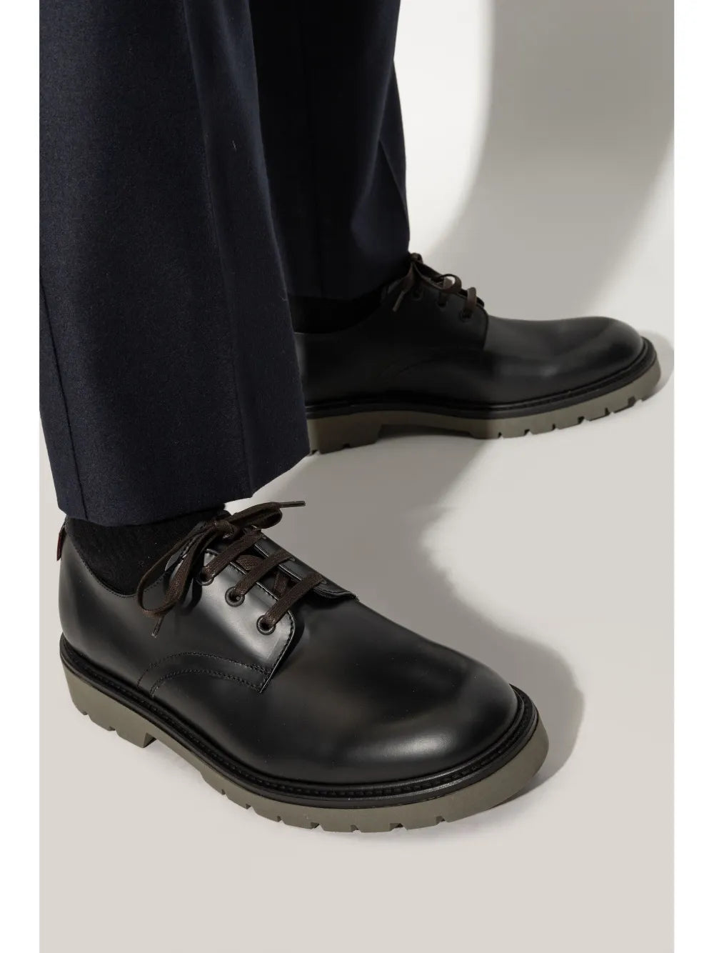 PS Paul Smith leather Derby shoes