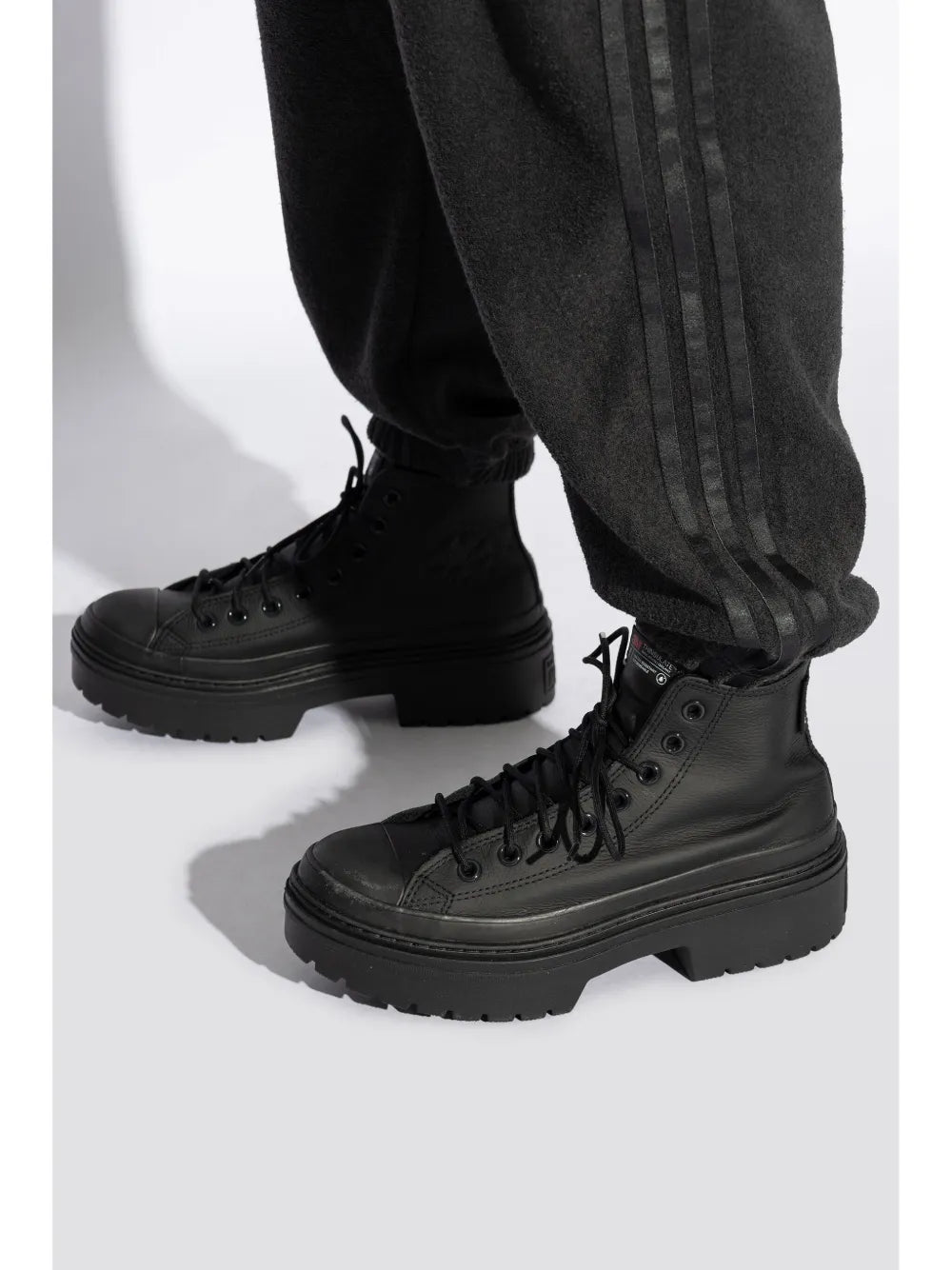 Converse lugged heel platform sneakers