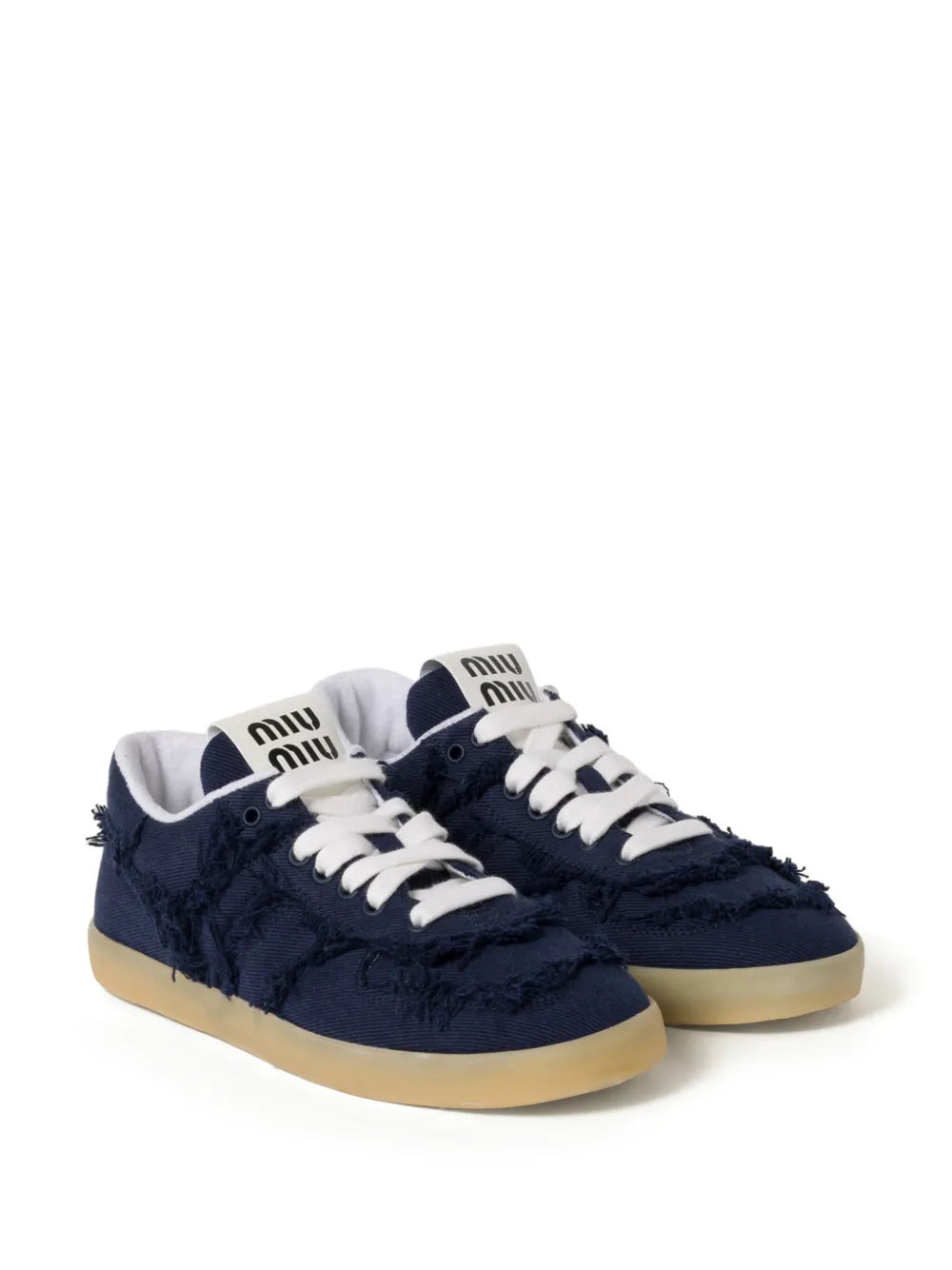 Miu Miu denim sneakers