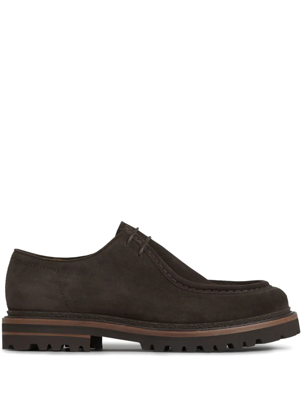 Henderson Baracco suede lace-up shoes