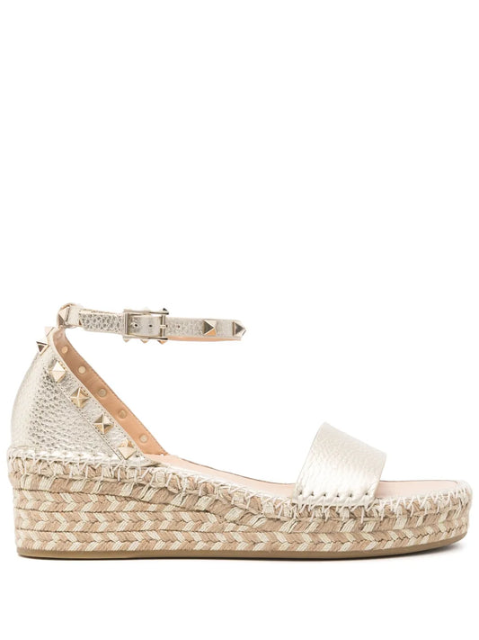 Valentino Garavani Rockstud-embellished espadrilles