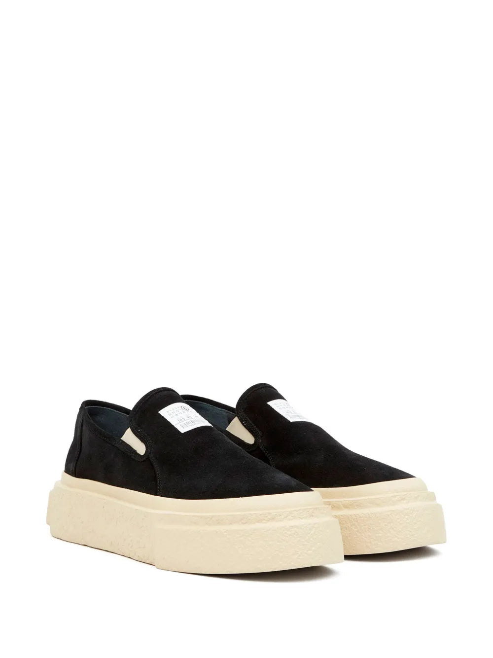 MM6 Maison Margiela numbers-motif slip-on sneakers