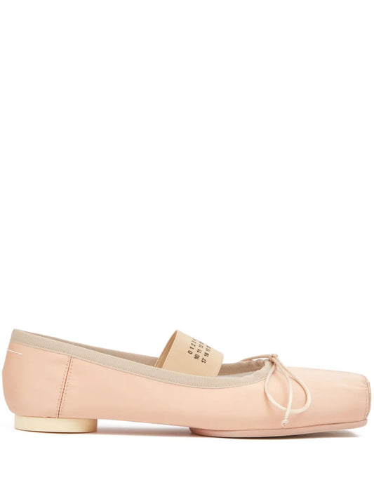 MM6 Maison Margiela Anatomic Numbers-motif ballerina shoes