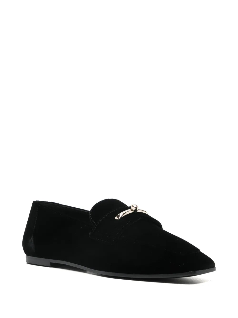Emporio Armani velvet loafers