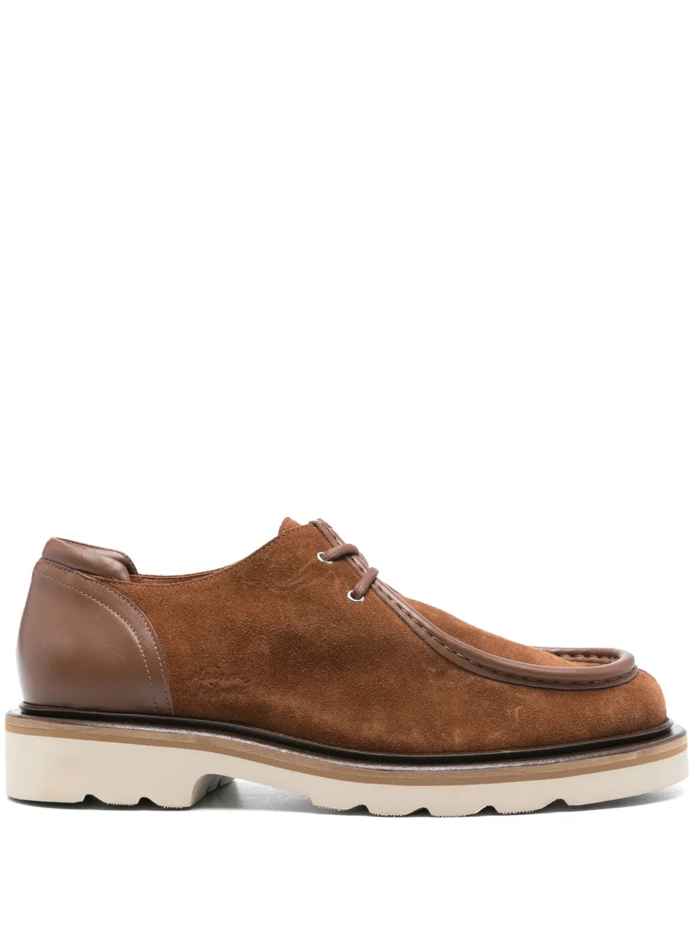 Maison Kitsuné suede Derby shoes