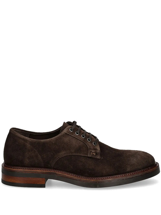 Hackett suede Derby shoes