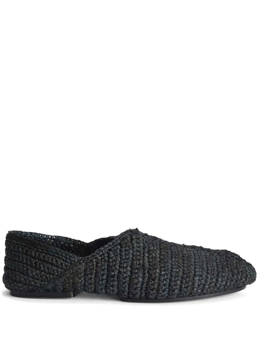 Jil Sander interwoven-design slippers 