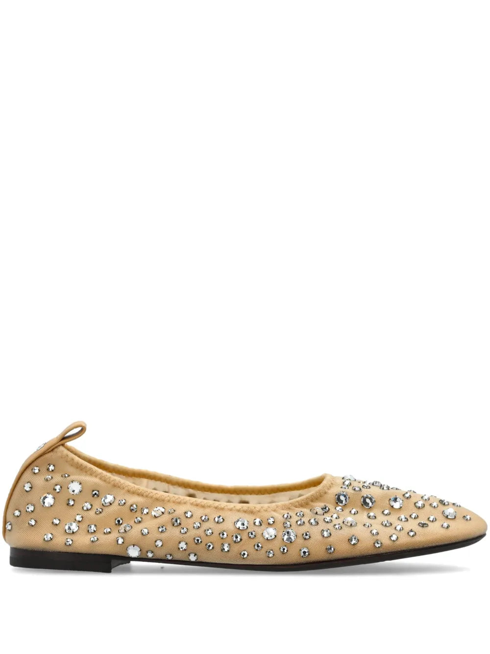 Tory Burch crystal embellished ballerina shoes 