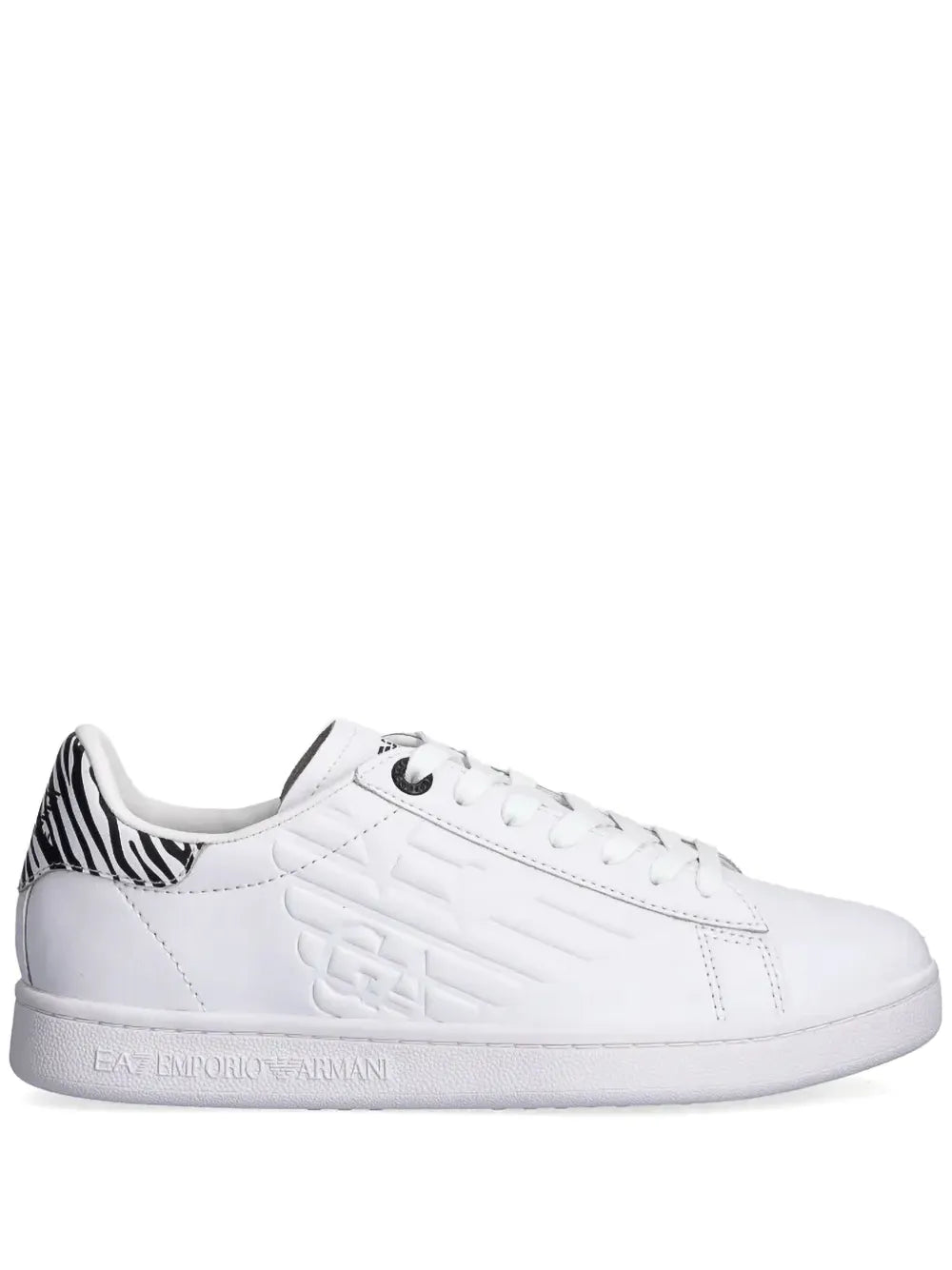Ea7 Emporio Armani zebra-appliqué sneakers
