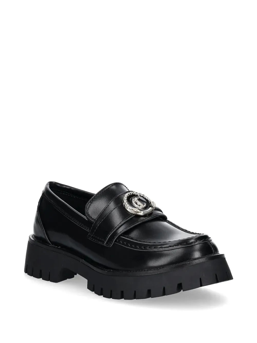 Just Cavalli logo-plaque loafers