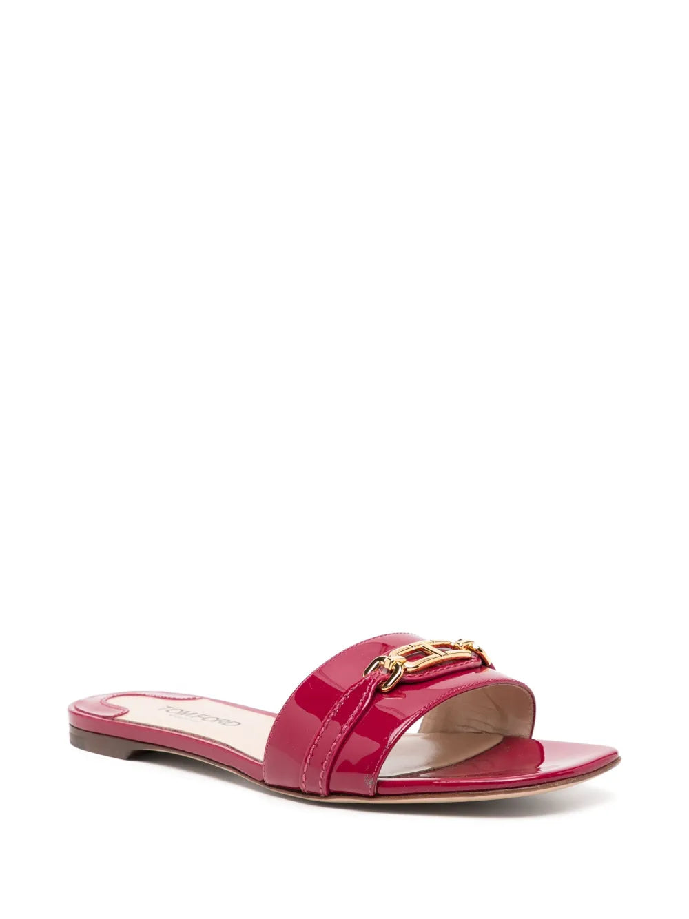 TOM FORD leather slides