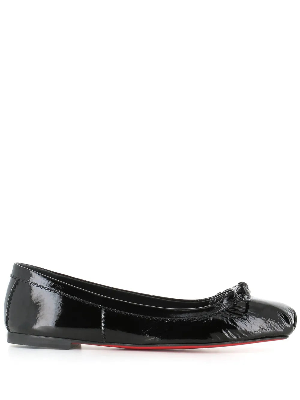 Christian Louboutin Mamadrague leather ballerina shoes