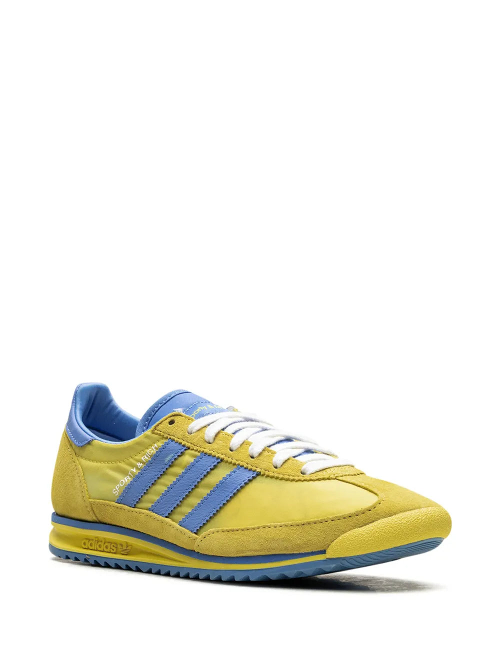 adidas x Sporty & Rich SL72 " Sweden Pack - Yellow/Blue" sneakers