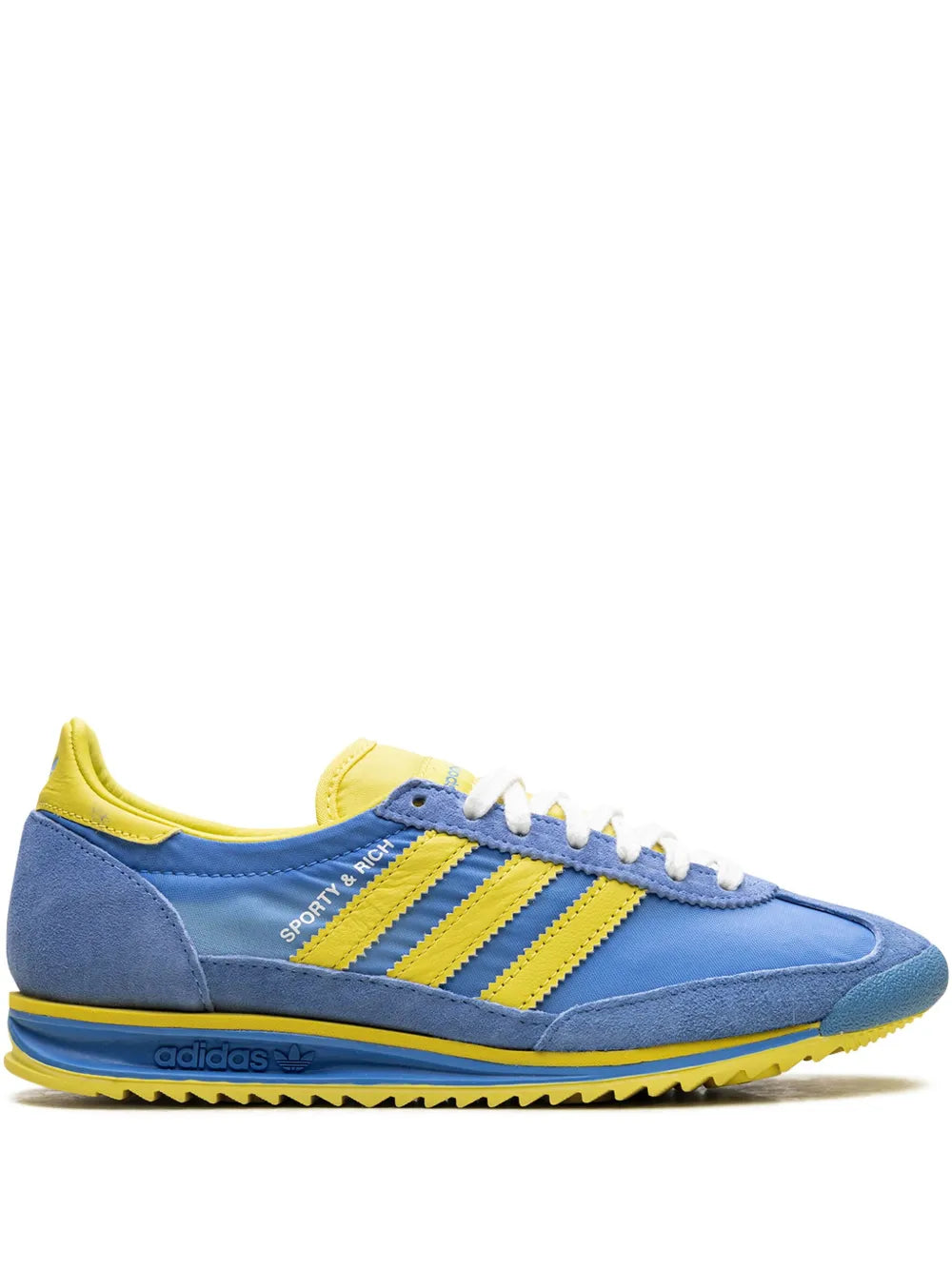 adidas x Sporty & Rich SL 72  "Sweden Pack - Blue/Yellow/Cloud White" sneakers