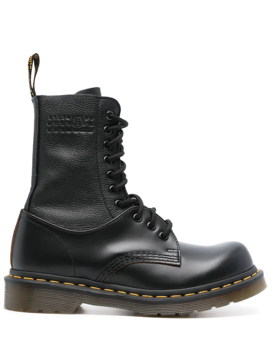 MM6 Maison Margiela 'Twist' ankle boots MM6 x Dr Martens