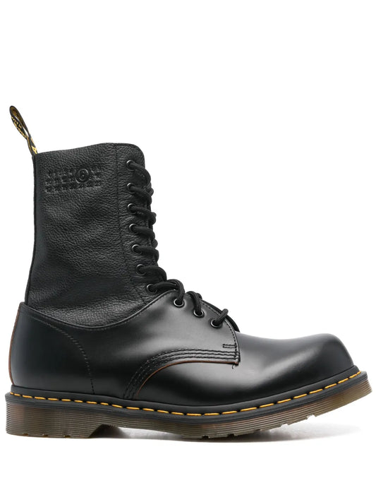 MM6 Maison Margiela x Dr. Martens leather boots
