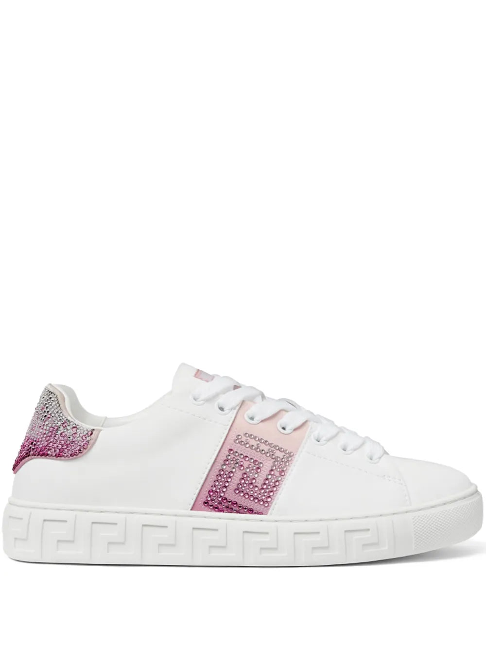 Versace crystal-embellished sneakers