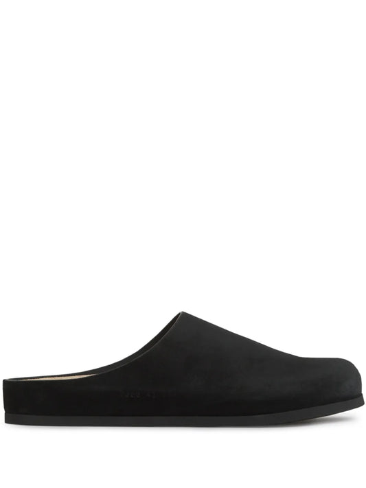 Common Projects suede slippers 