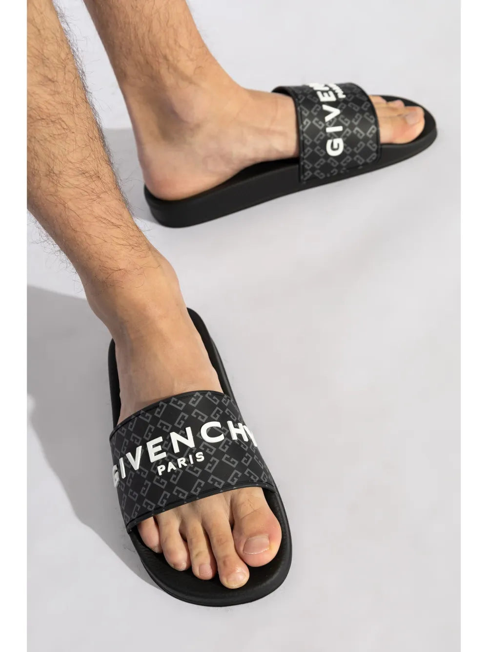 Givenchy logo-embossed slides