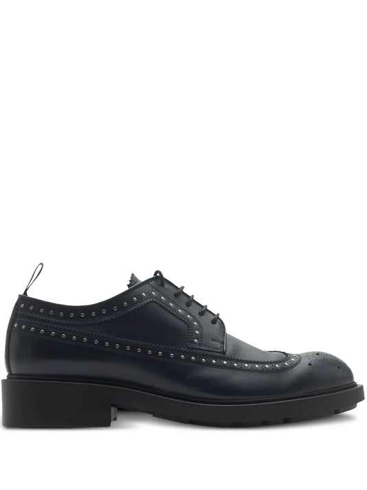 Burberry studded leather brogues