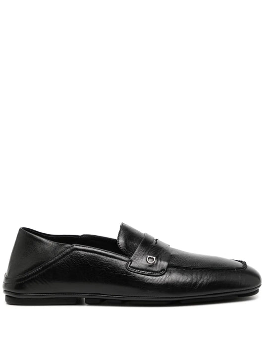 Ferragamo leather loafers