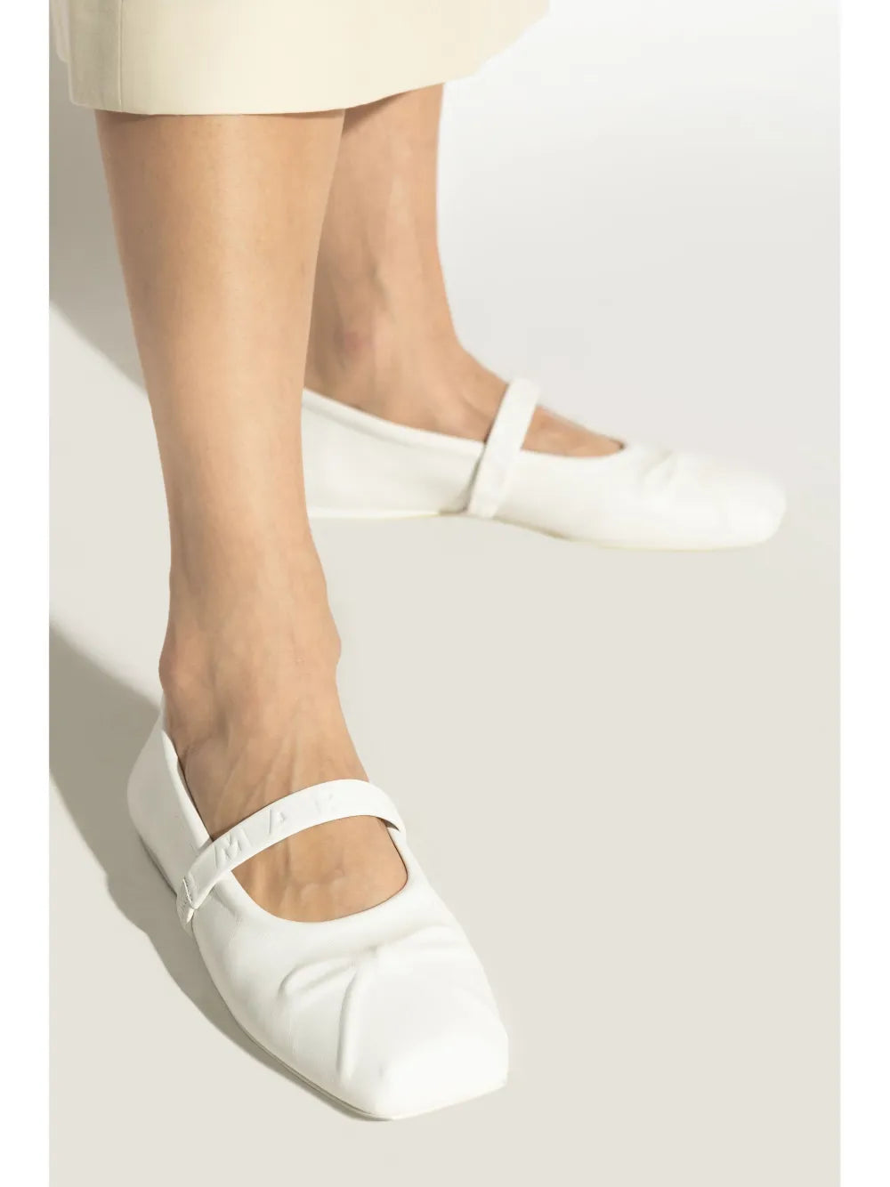 Marni leather ballet flats