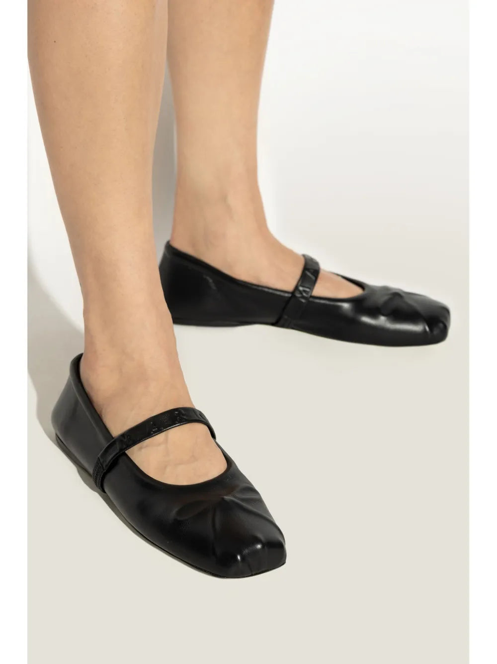 Marni bow ballerina shoes