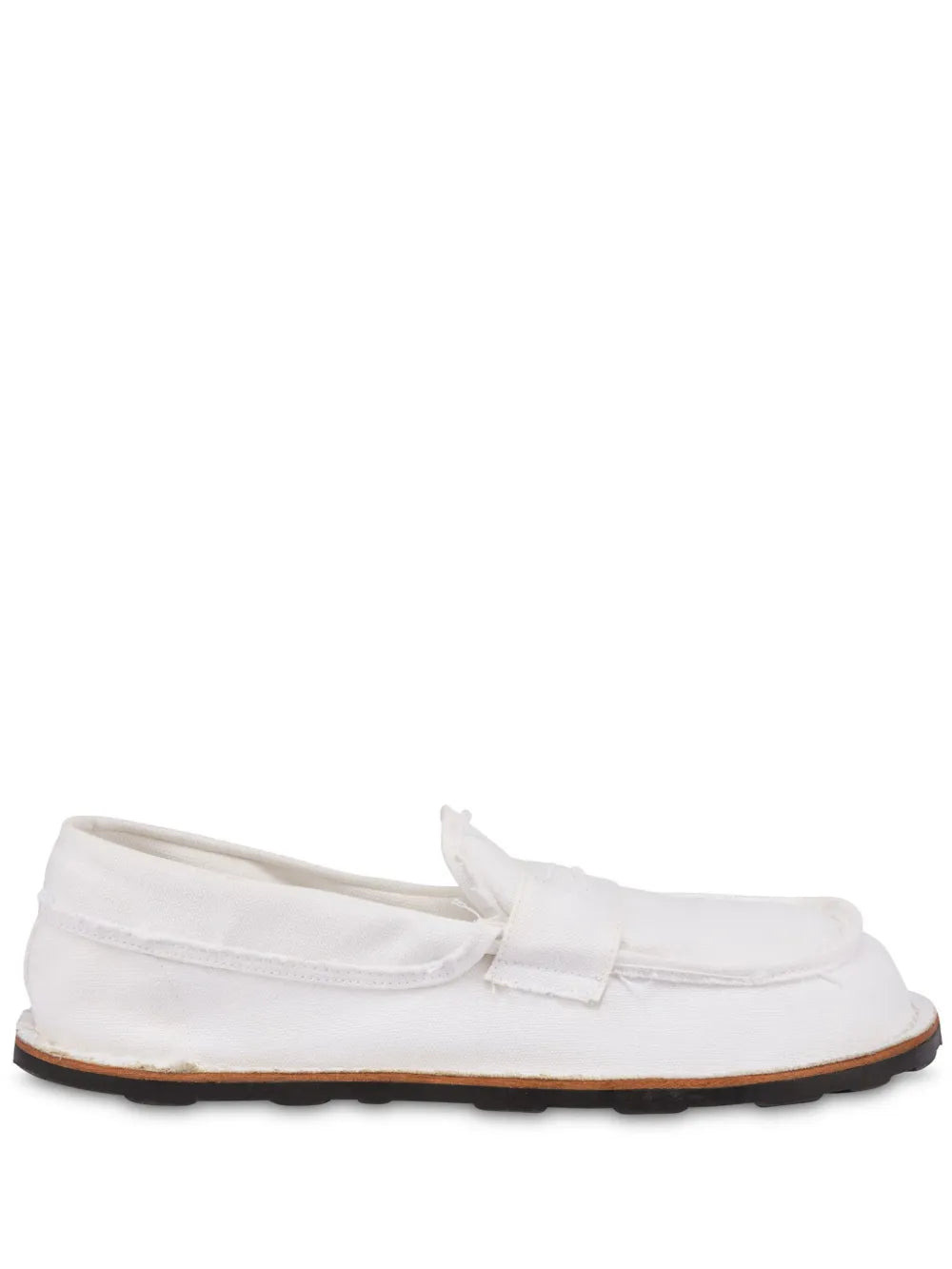 Moschino cotton loafers