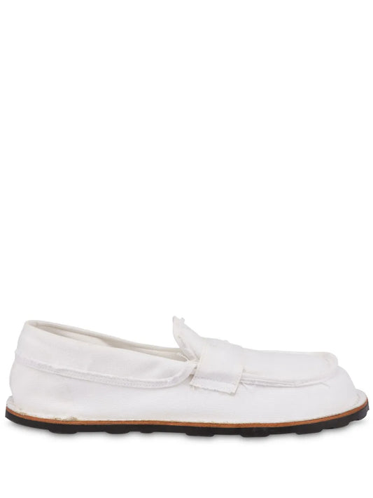 Moschino cotton loafers